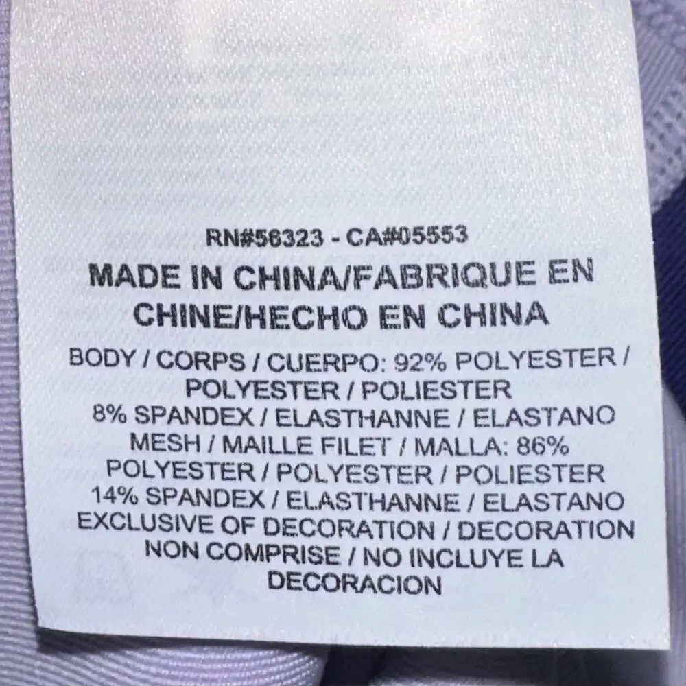 NWT Nike Girls Tennis Dri-Fit Lavender Purple Athletic Tank Top Size XL